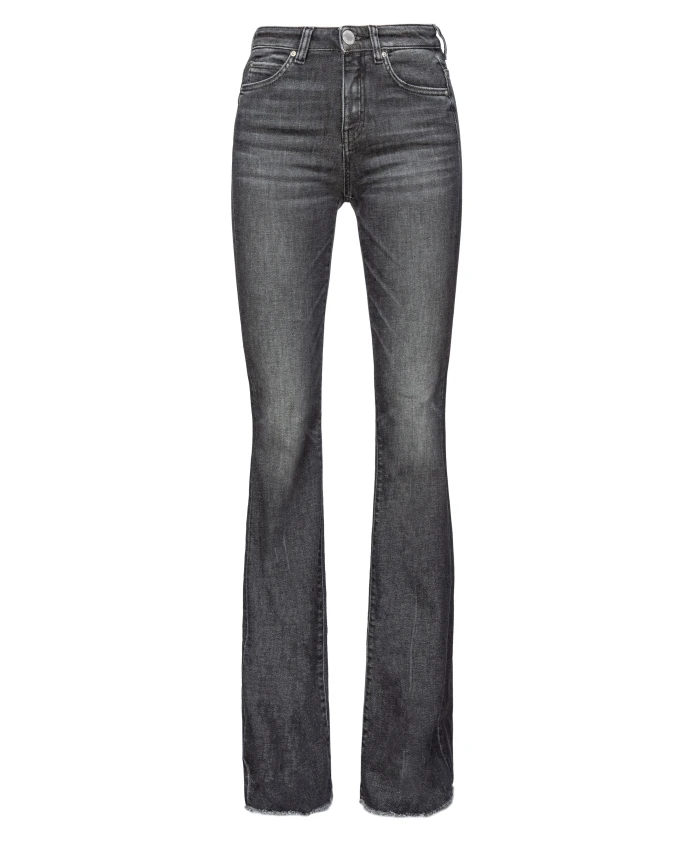 Джинсы расклешенного кроя в винтажном стиле Pinko, серый
Джинсы расклешенного кроя в винтажном стиле Pinko, серый