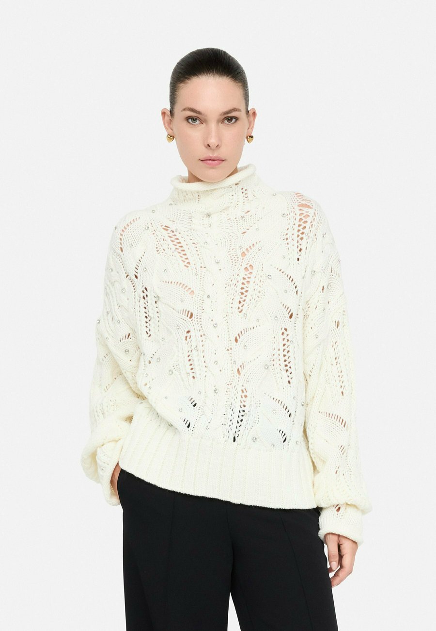 Джемпер LIU JO WITH GEMSTONES, White
Джемпер LIU JO WITH GEMSTONES, White