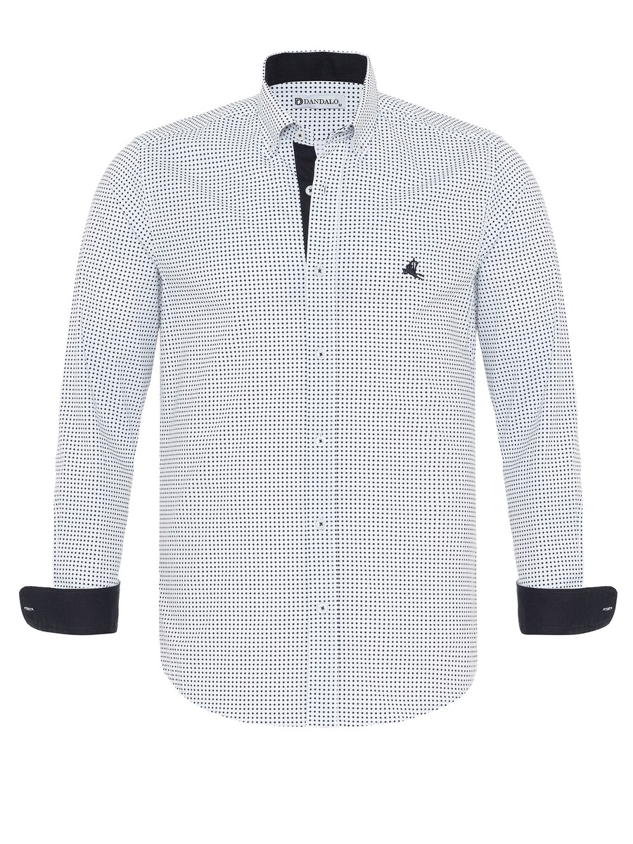 Рубашка обычного кроя на пуговицах Dandalo Cristophe, белый
Рубашка обычного кроя на пуговицах Dandalo Cristophe, белый
