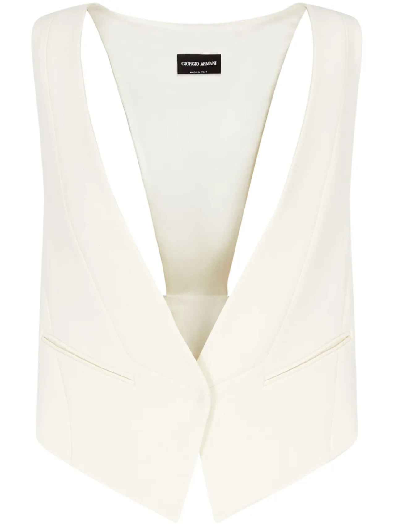 Шелковый жилет Giorgio Armani, белый
Шелковый жилет Giorgio Armani, белый
