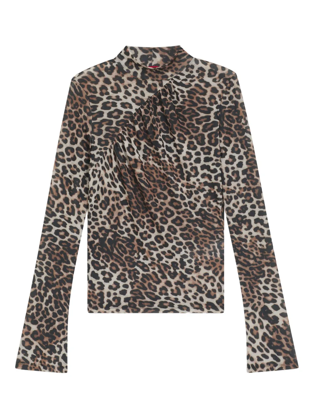 Топ с высоким воротником и леопардовым принтом HUGO, нейтральный
Топ с высоким воротником и леопардовым принтом HUGO, нейтральный