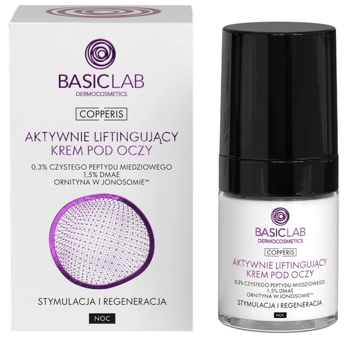 Ночной крем для кожи вокруг глаз Basiclab Actively Lifting 18 мл
Ночной крем для кожи вокруг глаз Basiclab Actively Lifting 18 мл