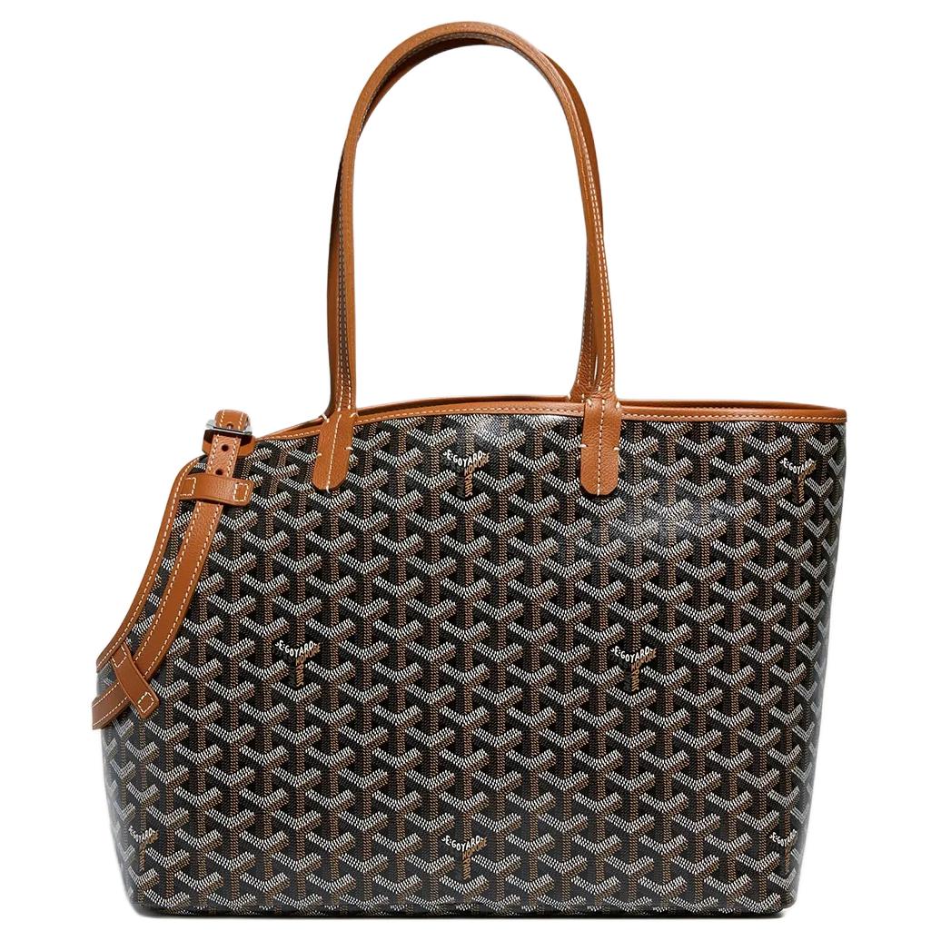 GOYARD Сумка-переноска для питомца Chien Gris из холста с кожаными вставками, унисекс, черный/коричневый
GOYARD Сумка-переноска для питомца Chien Gris из холста с кожаными вставками, унисекс, черный/коричневый