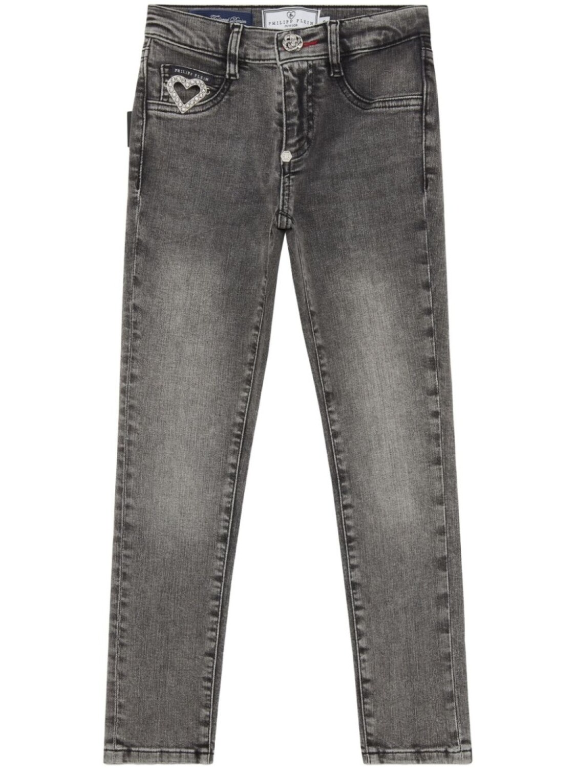 Philipp Plein Junior Heart джеггинсы, серый
Philipp Plein Junior Heart джеггинсы, серый