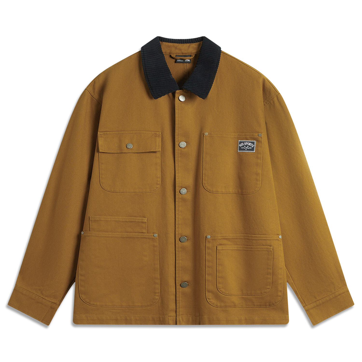 Спортивная модная коллекция куртка мужская золотисто-коричневый Lining 
Спортивная модная коллекция куртка мужская золотисто-коричневый Lining