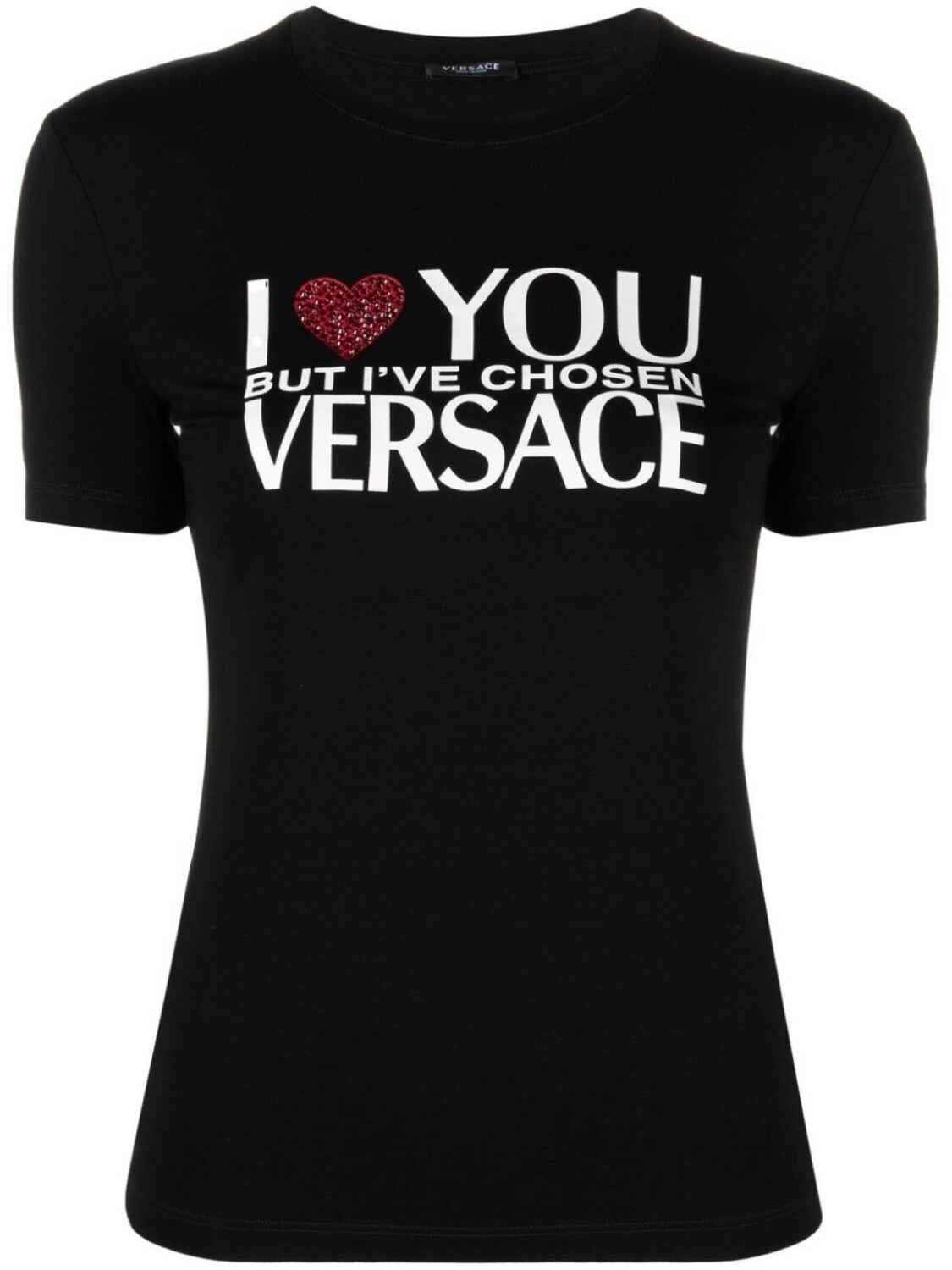 Versace футболка с надписью, черный
Versace футболка с надписью, черный