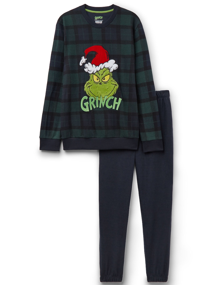 Длинная пижама INTIMISSIMI THE GRINCH DR SEUSS, темно-синий
Длинная пижама INTIMISSIMI THE GRINCH DR SEUSS, темно-синий