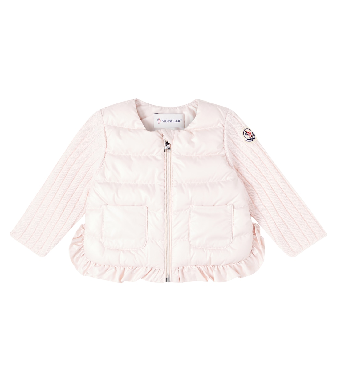 Детская куртка-пуховик с оборками Moncler Enfant, Light Pink
Детская куртка-пуховик с оборками Moncler Enfant, Light Pink