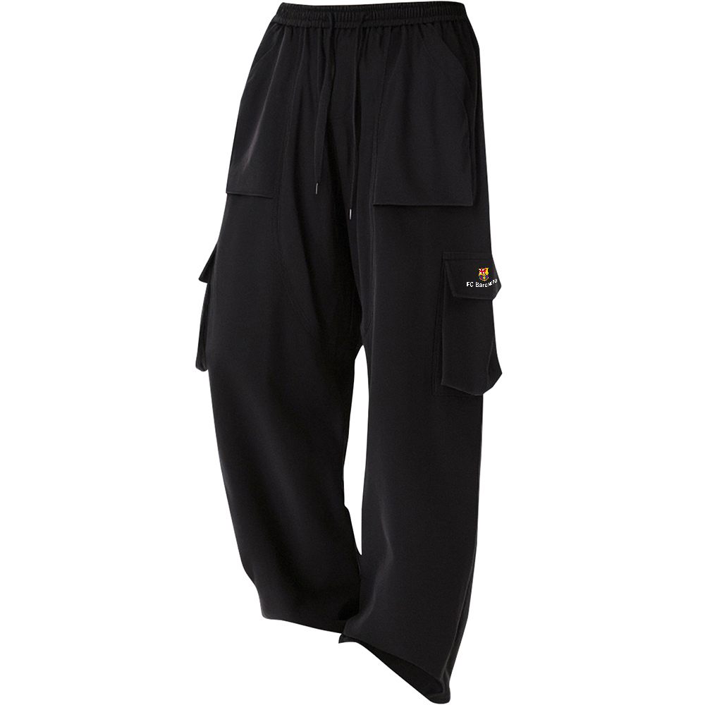 Грузовые штаны унисекс FCB ARCELONA, черный
Грузовые штаны унисекс FCB ARCELONA, черный