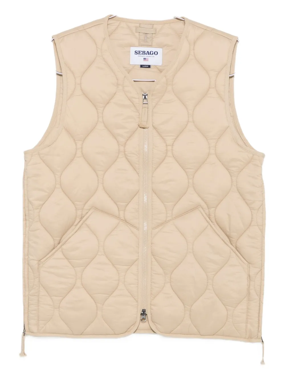 Стеганый жилет с ромбовидным узором Sebago, нейтральный
Стеганый жилет с ромбовидным узором Sebago, нейтральный
