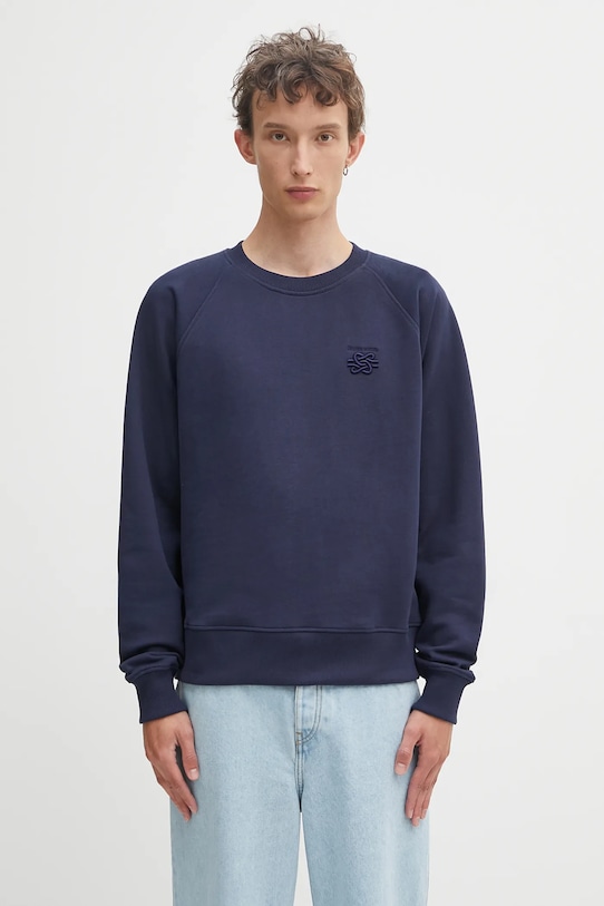 Хлопковая толстовка с вышитым узлом Filling Pieces, темно-синий
Хлопковая толстовка с вышитым узлом Filling Pieces, темно-синий