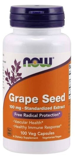 Grape Seed - Экстракт виноградных косточек 100 мг (100 капсул.) Inna marka
Grape Seed - Экстракт виноградных косточек 100 мг (100 капсул.) Inna marka