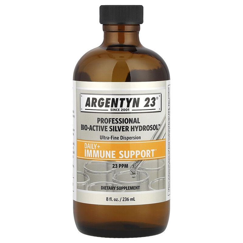 Sovereign Silver, Argentyn 23, Professional Bio-Active Silver Hydrosol, 236 мл (8 жидких унций)
Sovereign Silver, Argentyn 23, Professional Bio-Active Silver Hydrosol, 236 мл (8 жидких унций)