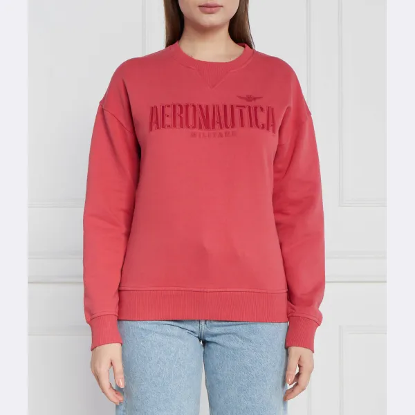 Толстовка комфортного кроя Aeronautica Militare, розовый
Толстовка комфортного кроя Aeronautica Militare, розовый