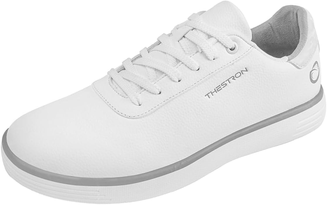 Мужские гольф-кроссовки без шипов, противоскользящие, водоотталкивающие, для гольфа на улице, мягкая обувь для прогулки гольфистов Omcam, белый
Мужские гольф-кроссовки без шипов, противоскользящие, водоотталкивающие, для гольфа на улице, мягкая обувь для прогулки гольфистов Omcam, белый