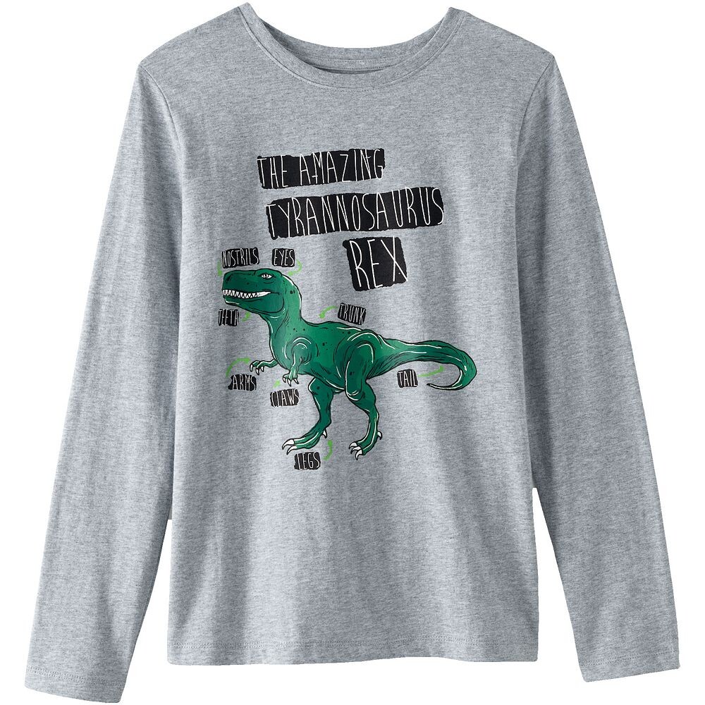 Футболка с длинными рукавами и рисунком для мальчиков Husky 10–20 Lands' End, цвет Gray Heather Dino
Футболка с длинными рукавами и рисунком для мальчиков Husky 10–20 Lands' End, цвет Gray Heather Dino