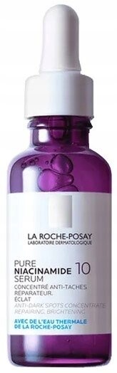 Сыворотка для лица, 30 мл La Roche Pure Niacinamine 10, La Roche-Posay
Сыворотка для лица, 30 мл La Roche Pure Niacinamine 10, La Roche-Posay