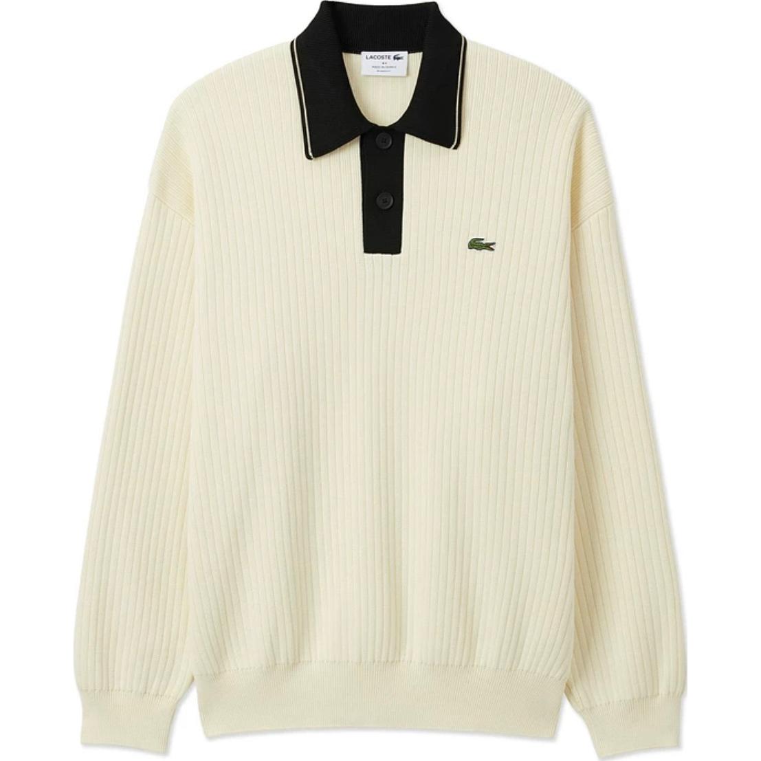 Джемпер Ribbed-knit Polo Shirt LACOSTE, черный
Джемпер Ribbed-knit Polo Shirt LACOSTE, черный