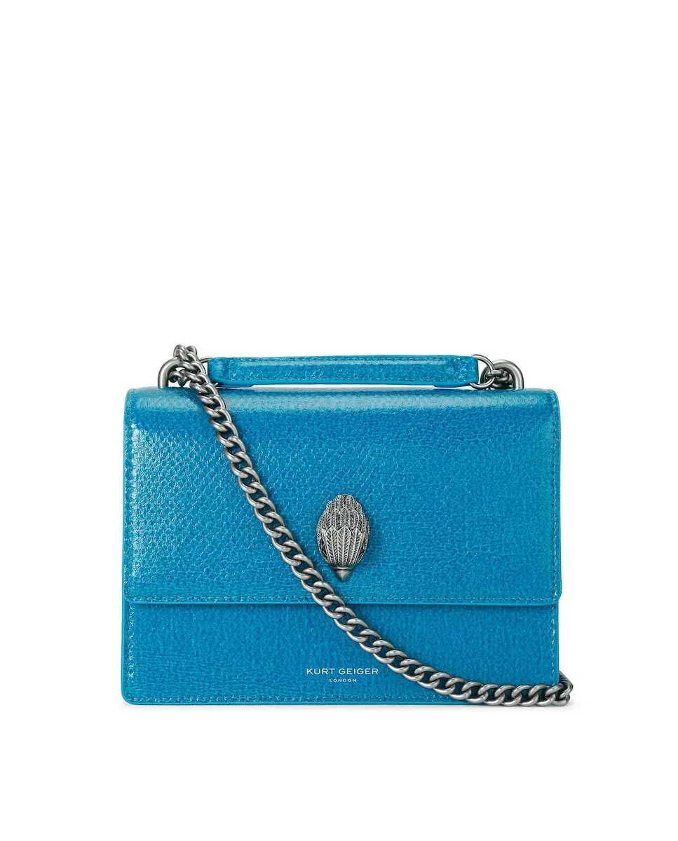 Женская сумка через плечо с принтом под зебру и цепочкой на ручке Kurt Geiger, синий
Женская сумка через плечо с принтом под зебру и цепочкой на ручке Kurt Geiger, синий