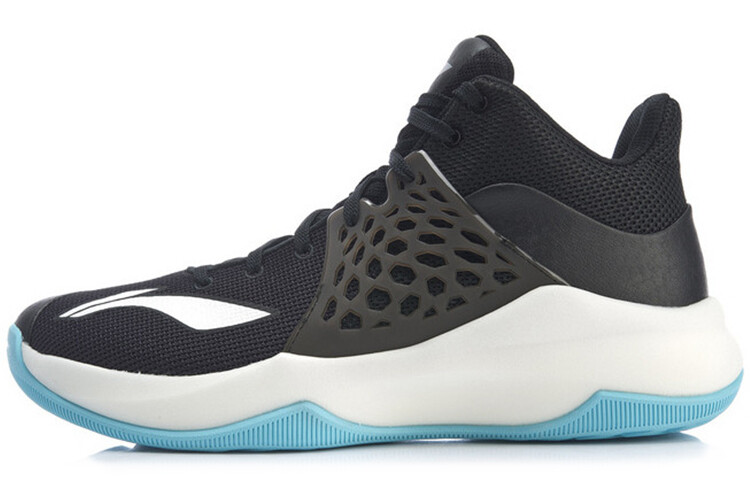 Баскетбольные кроссовки мужские среднего размера черные/белые Lining
Баскетбольные кроссовки мужские среднего размера черные/белые Lining