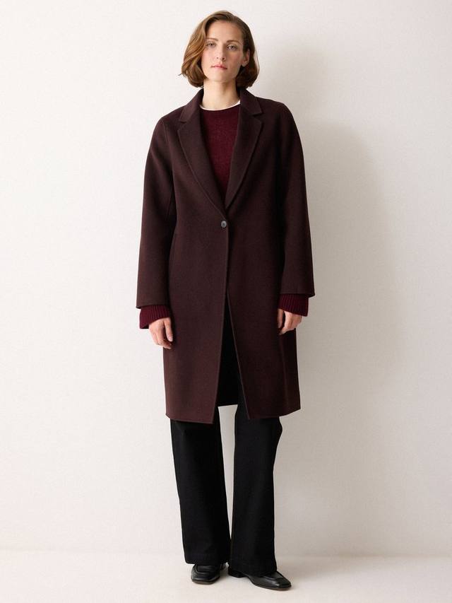 Двустороннее пальто приталенного кроя Jigsaw, Brown
Двустороннее пальто приталенного кроя Jigsaw, Brown