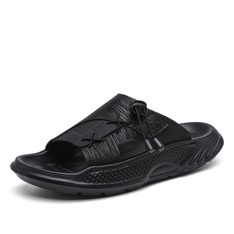 Grumpy ram Скользостойкие износостойкие шлепанцы мужские - черные, цвет Black
Grumpy ram Скользостойкие износостойкие шлепанцы мужские - черные, цвет Black