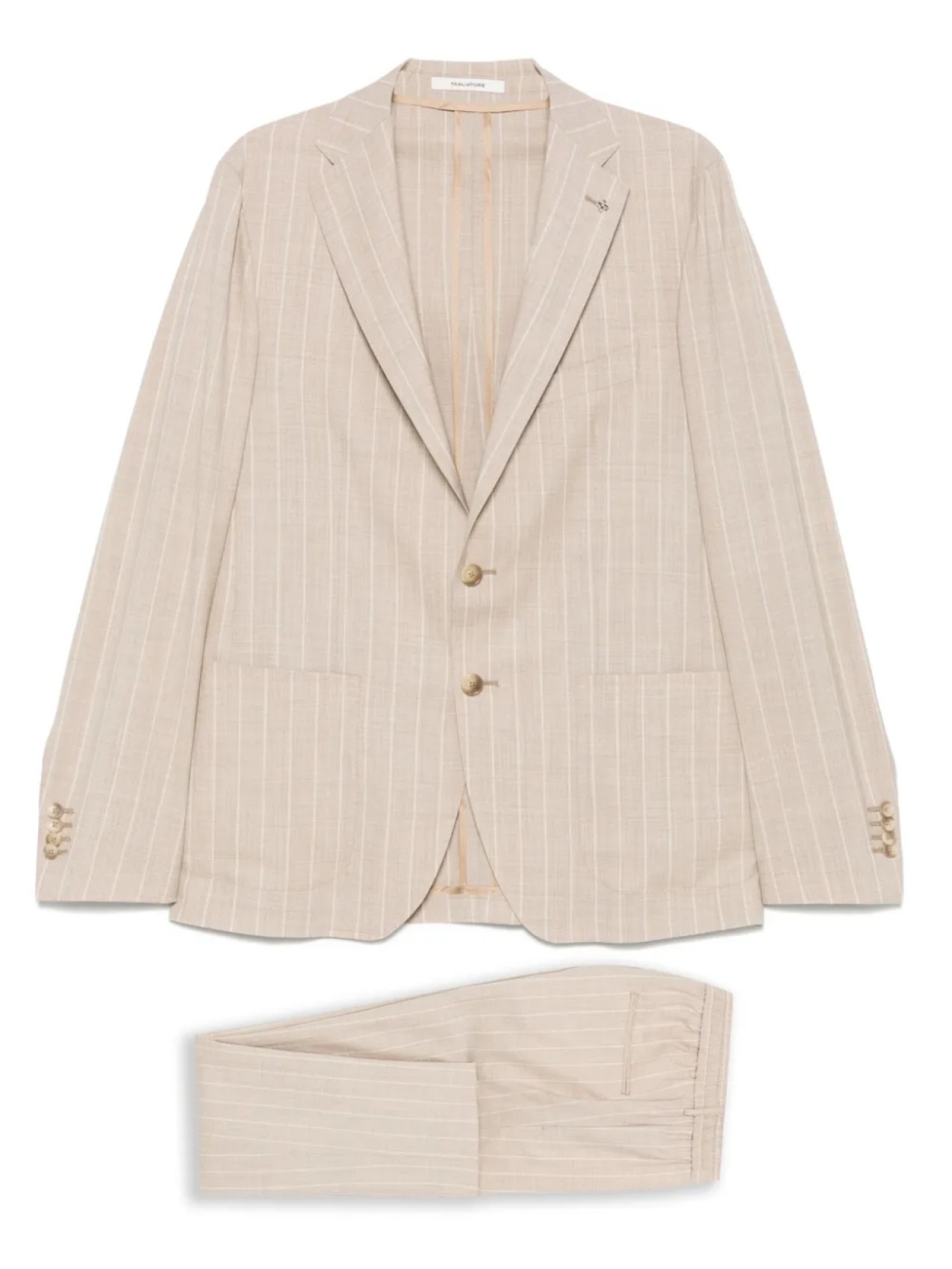 Костюм в полоску Tagliatore, нейтральный
Костюм в полоску Tagliatore, нейтральный