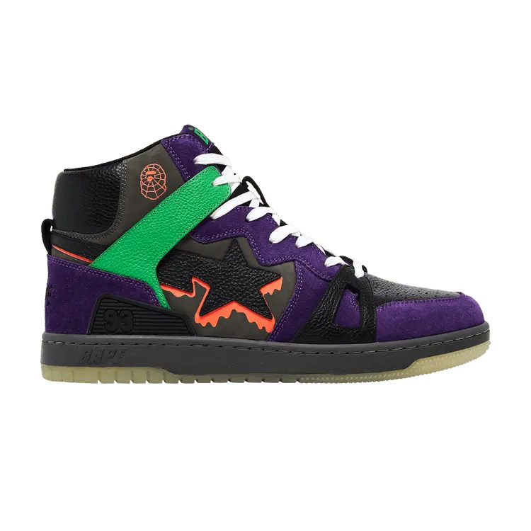 Кеды BAPE Sk8 Sta High 'Halloween', черный
Кеды BAPE Sk8 Sta High 'Halloween', черный