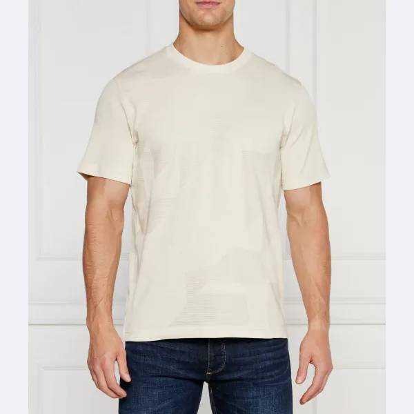 Футболка стандартного кроя с рваными краями Boss, бежевый
Футболка стандартного кроя с рваными краями Boss, бежевый