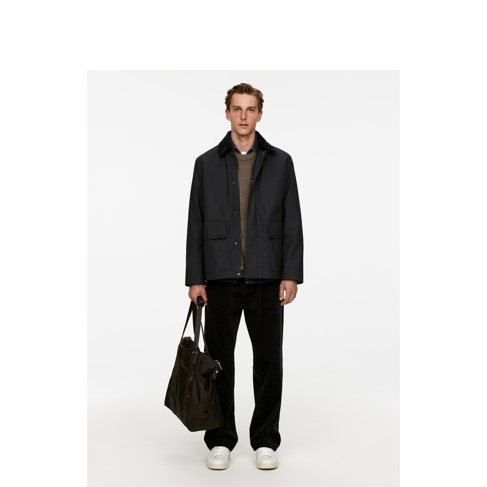 Куртка мужская Arket с вельветовым воротником, темно-синий
Куртка мужская Arket с вельветовым воротником, темно-синий