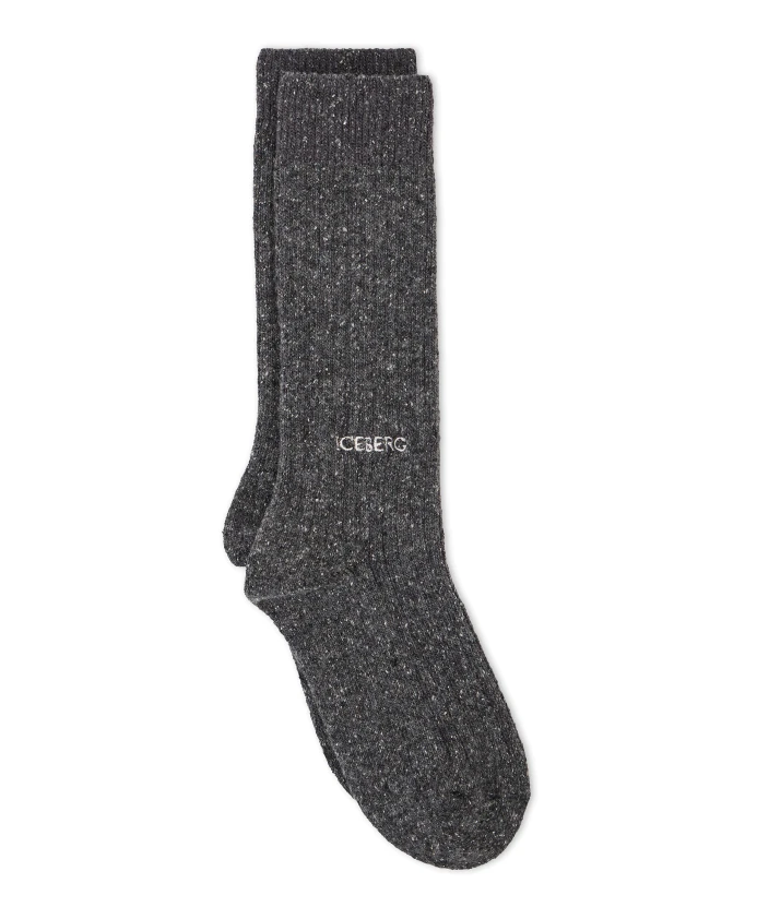 Плотные носки из букле с узором в серых оттенках. Iceberg, серый
Плотные носки из букле с узором в серых оттенках. Iceberg, серый