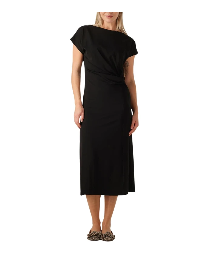 Элегантное платье миди от Zwaan Knit-Ted, черный
Элегантное платье миди от Zwaan Knit-Ted, черный