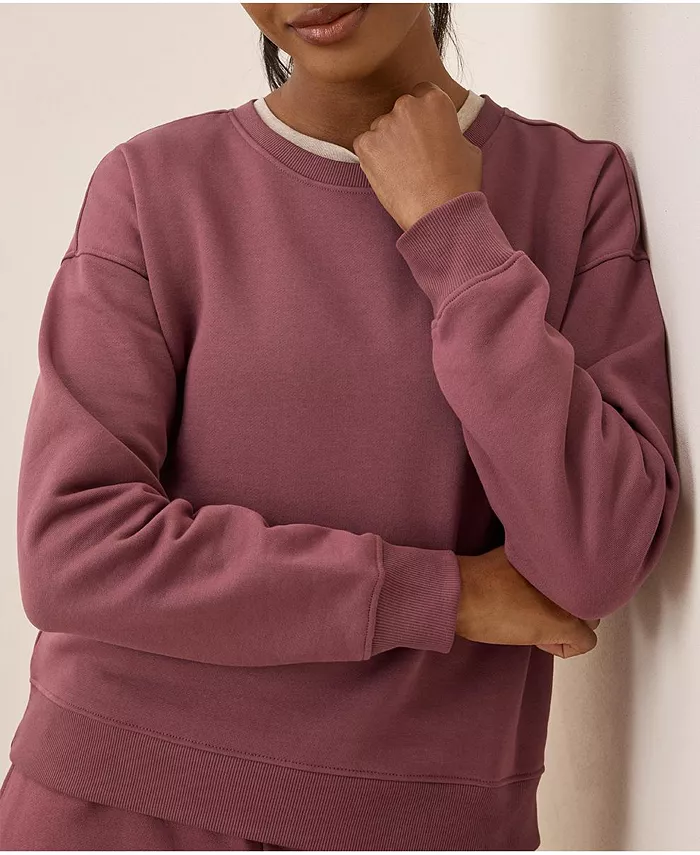 Женская флисовая толстовка Cloud из органического хлопка с начесом Pact, фиолетовый
Женская флисовая толстовка Cloud из органического хлопка с начесом Pact, фиолетовый