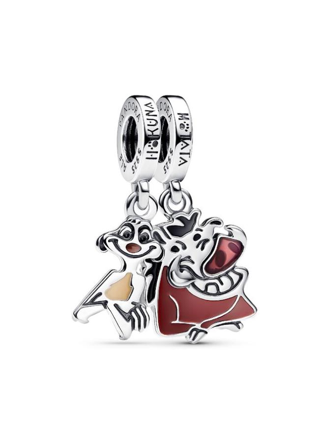 Шарм Pandora Disney The Lion King Timon & Pumbaa Splittable Dangle Charm, стерлинговое серебро
Шарм Pandora Disney The Lion King Timon & Pumbaa Splittable Dangle Charm, стерлинговое серебро