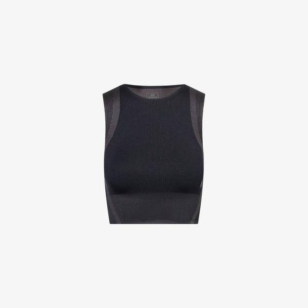 Топ укороченный вязаный On, черный
Топ укороченный вязаный On, черный