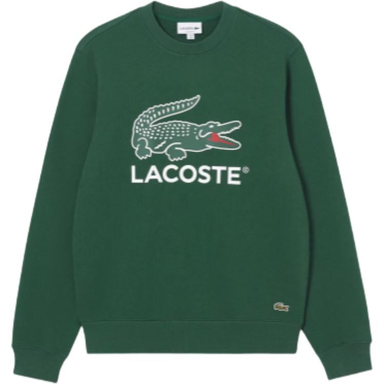 Свитшот из хлопка с принтом логотипа LACOSTE, зеленый
Свитшот из хлопка с принтом логотипа LACOSTE, зеленый