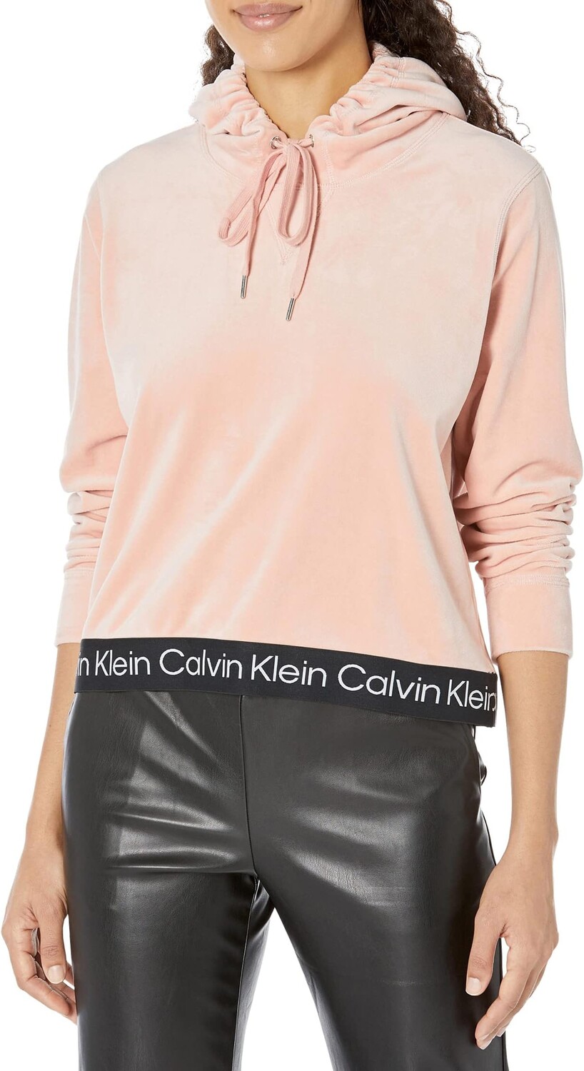 Худи Calvin Klein Crop Hoodie with Logo Tape, цвет Blush
Худи Calvin Klein Crop Hoodie with Logo Tape, цвет Blush