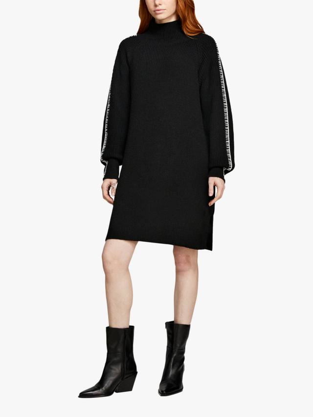 Платье-джемпер в контрастную полоску SISLEY, черный/белый
Платье-джемпер в контрастную полоску SISLEY, черный/белый