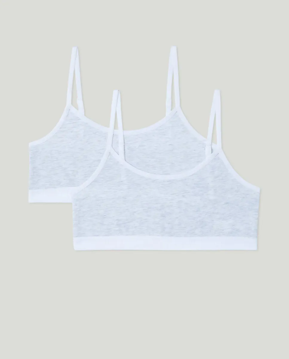 Набор из двух однотонных топов Cotton Juice, светло-серый
Набор из двух однотонных топов Cotton Juice, светло-серый