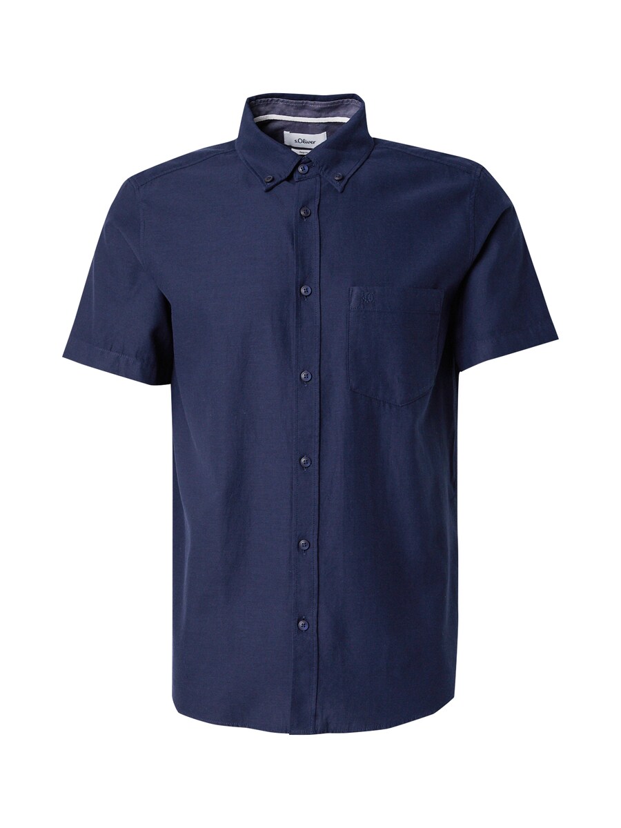 Рубашка на пуговицах классического кроя s.Oliver, ночной синий
Рубашка на пуговицах классического кроя s.Oliver, ночной синий