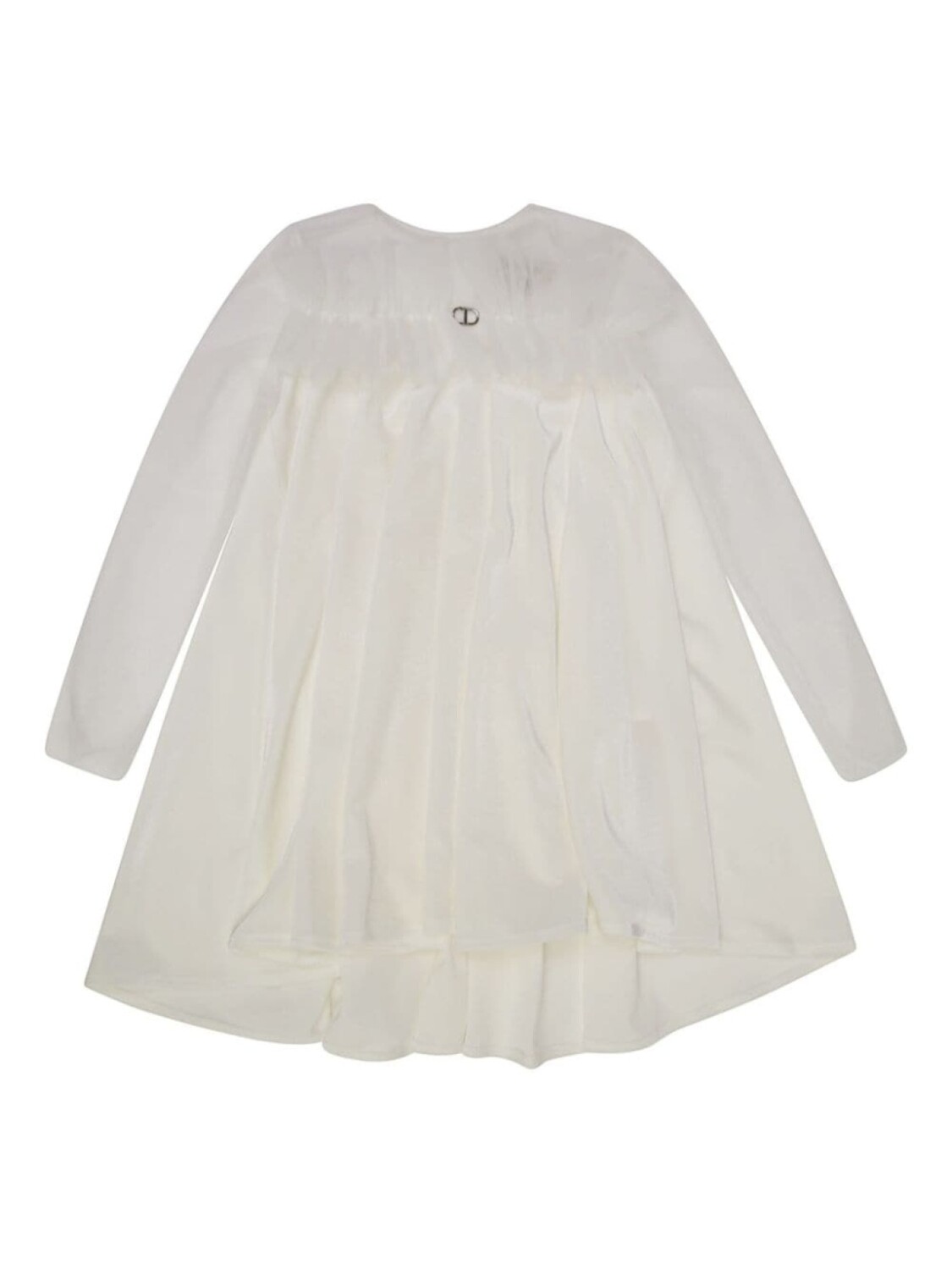 TWINSET Детское платье с логотипом и бляшкой Twinset Kids, белый
TWINSET Детское платье с логотипом и бляшкой Twinset Kids, белый