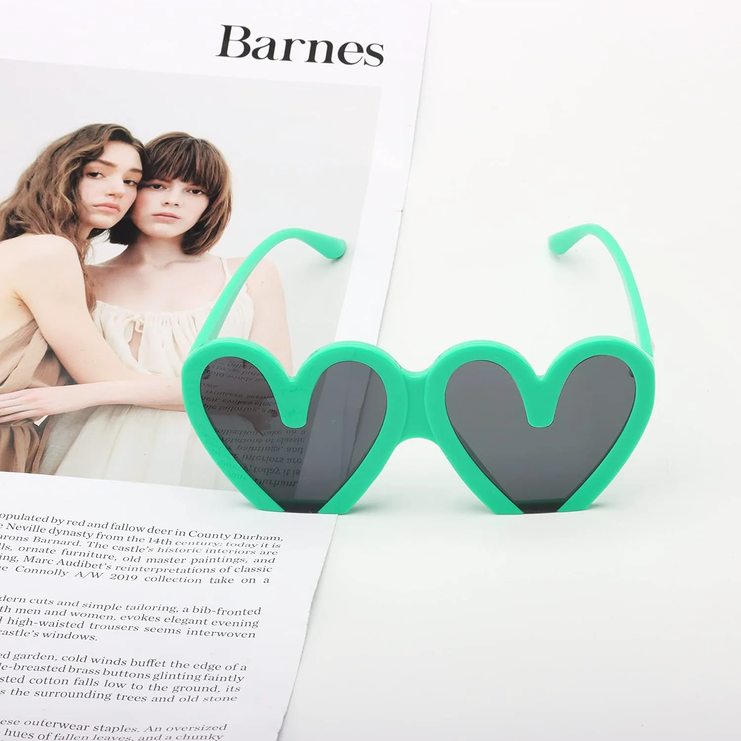 ICARA 3 пары винтажных милых солнцезащитных очков в форме сердца для женщин, модные ретро-очки «кошачий глаз» — идея для создания образа, Green+pink+yellow
ICARA 3 пары винтажных милых солнцезащитных очков в форме сердца для женщин, модные ретро-очки «кошачий глаз» — идея для создания образа, Green+pink+yellow