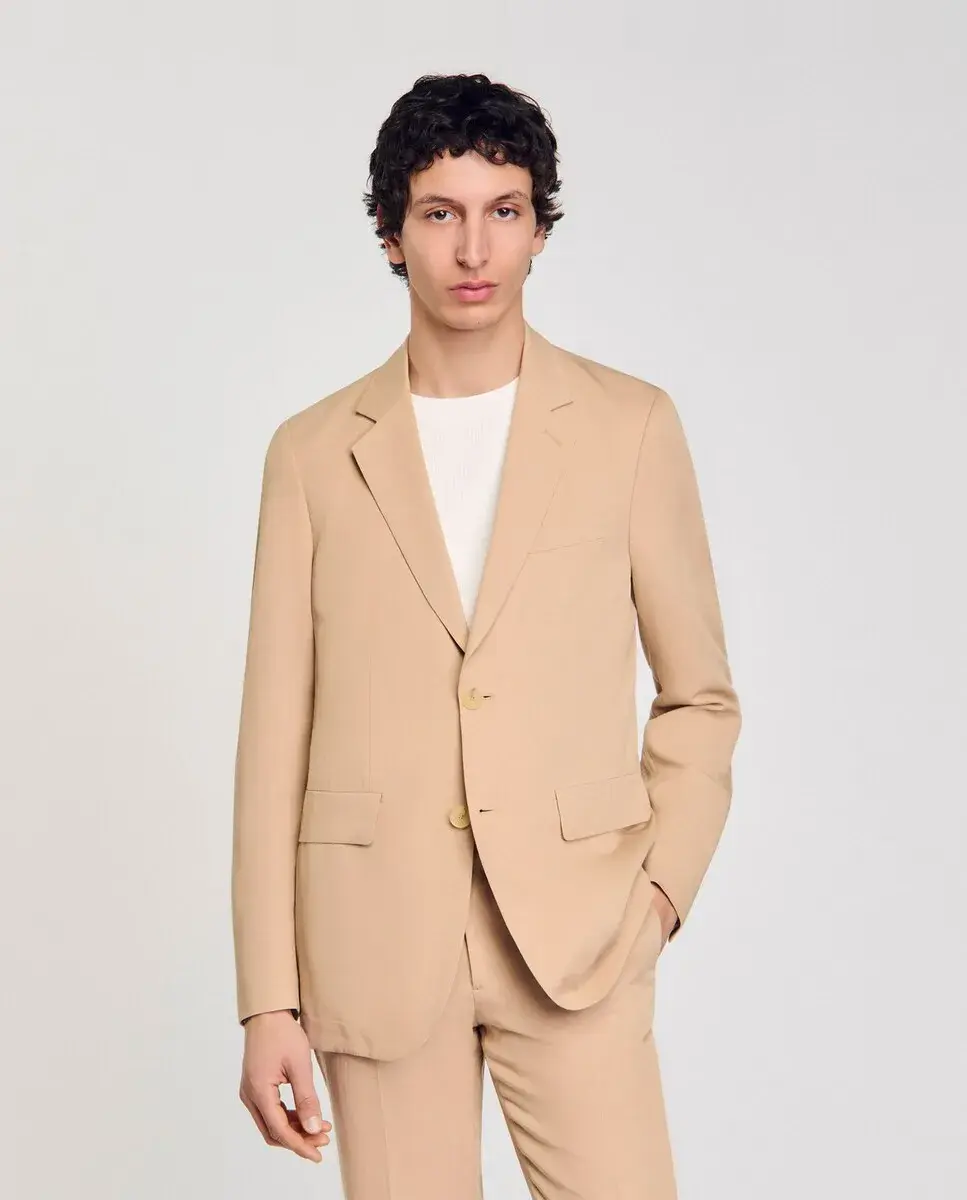 Пиджак мужской Sandro, светло-коричневый
Пиджак мужской Sandro, светло-коричневый