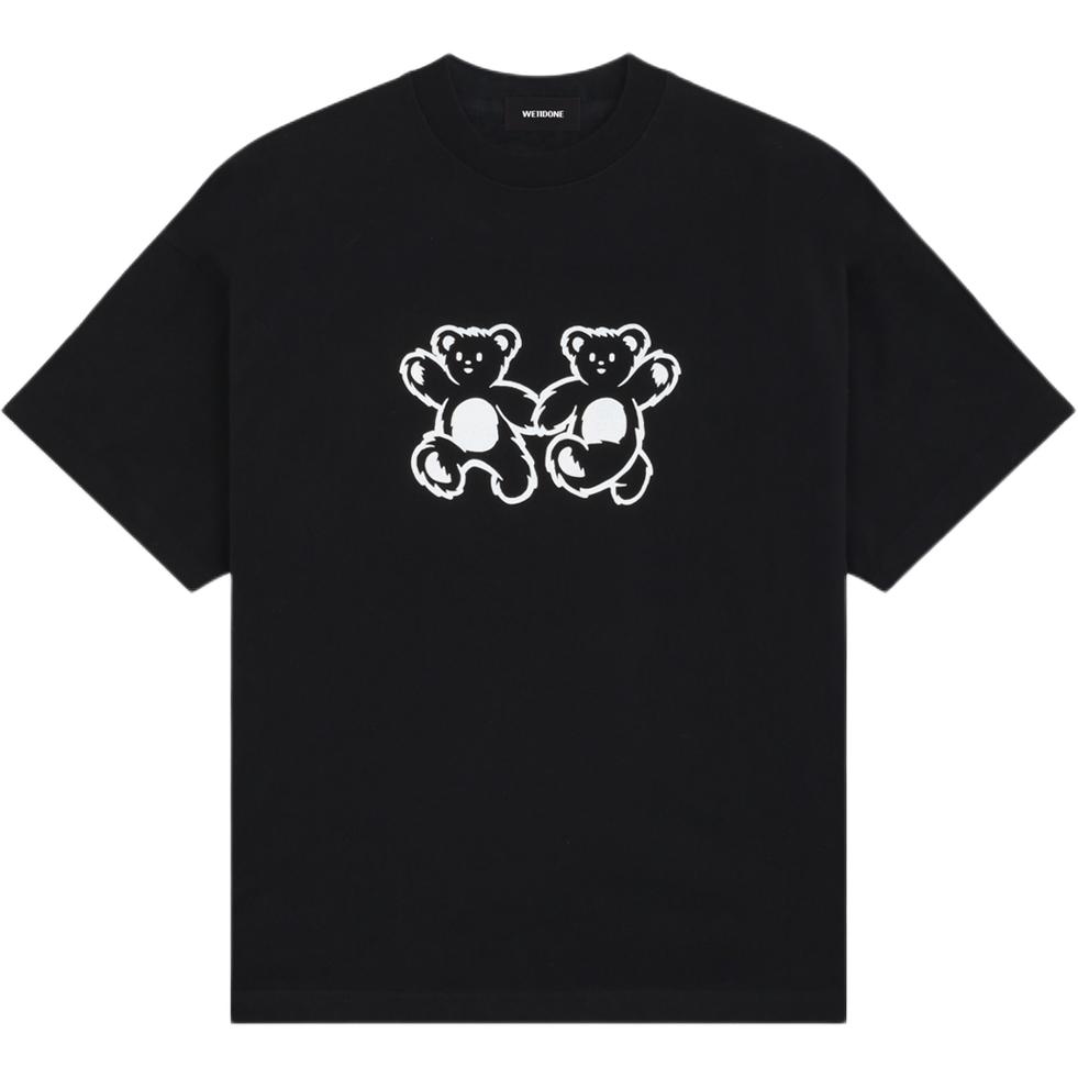 Футболка Teddy Twins WE11DONE, черная 
Футболка Teddy Twins WE11DONE, черная
