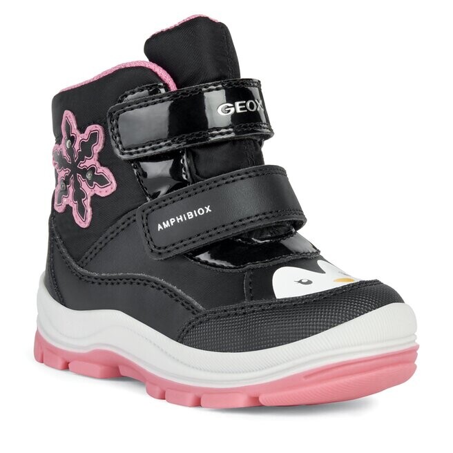 Сапоги Geox BFlanfil Girl, черный 
Сапоги Geox BFlanfil Girl, черный