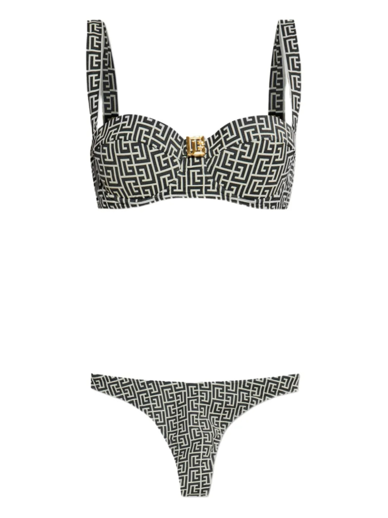 Бикини с монограммой Balmain, черный
Бикини с монограммой Balmain, черный