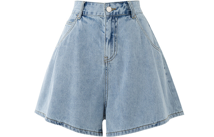 SOON FLOWER Женские джинсовые шорты, Светло-синий
SOON FLOWER Женские джинсовые шорты, Светло-синий