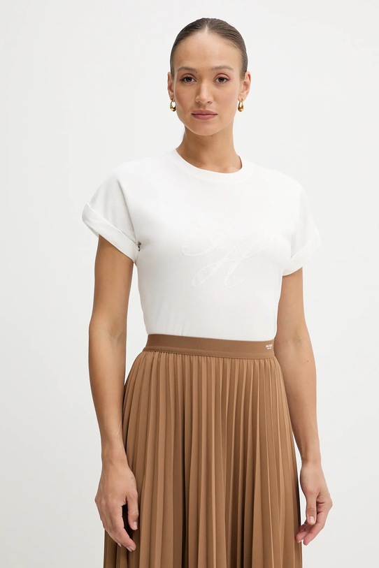 Хлопковая футболка Tommy Hilfiger, белый
Хлопковая футболка Tommy Hilfiger, белый