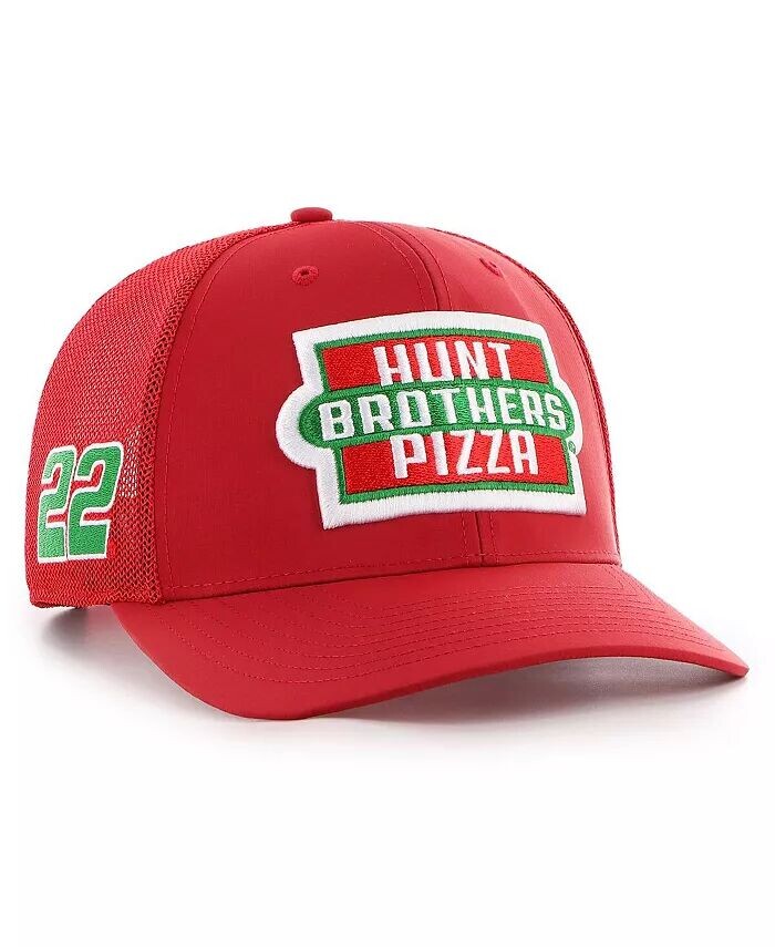 Мужская красная вельветовая регулируемая шляпа Joey Logano Hunt Brothers Pizza Triple Hit '47 Brand, красный
Мужская красная вельветовая регулируемая шляпа Joey Logano Hunt Brothers Pizza Triple Hit '47 Brand, красный