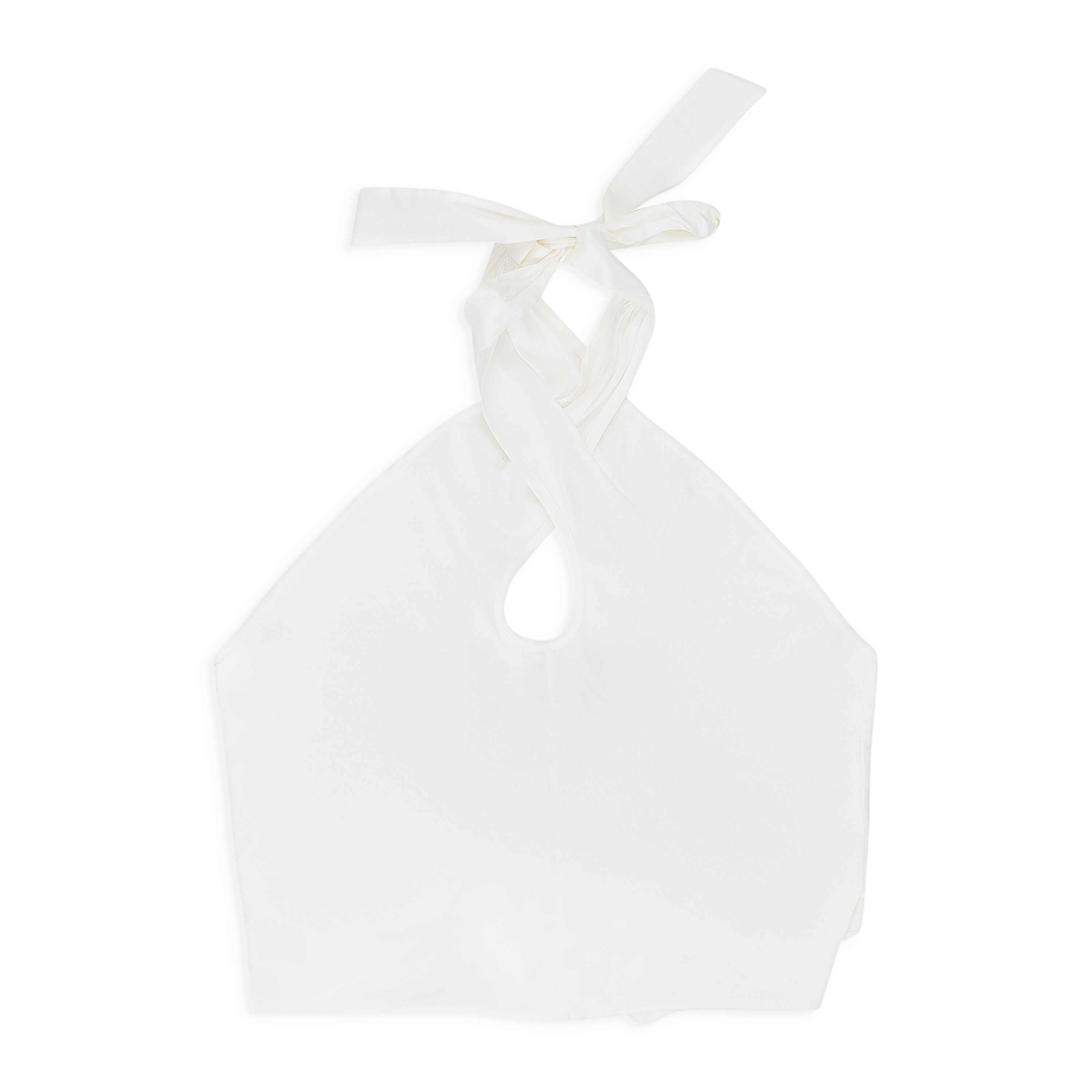 Белая блузка с перекрещивающимися завязками Rhude
Белая блузка с перекрещивающимися завязками Rhude